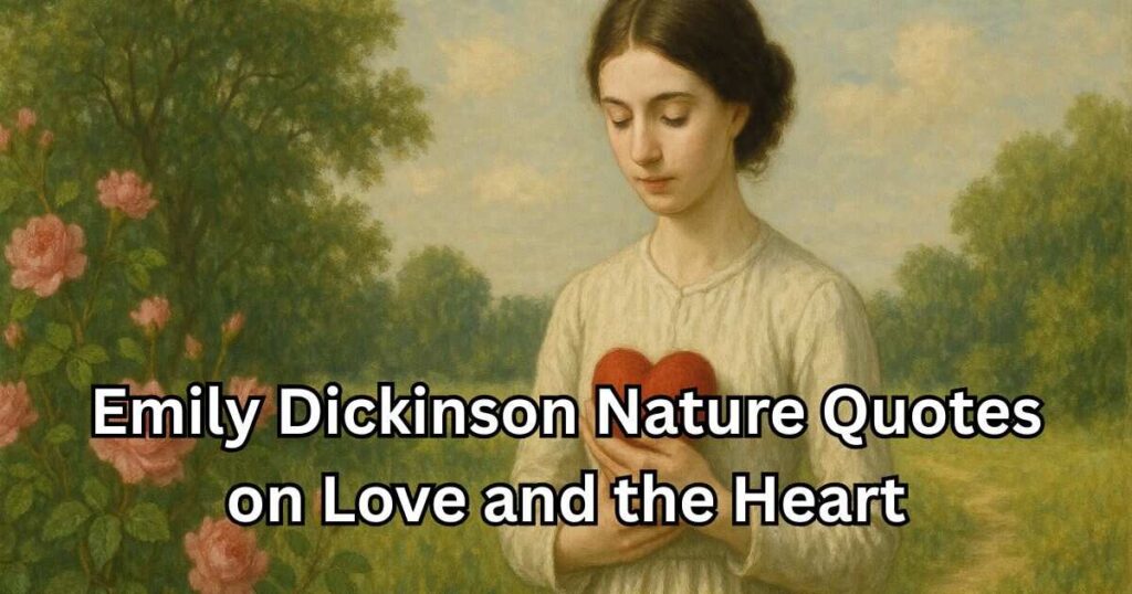 Emily Dickinson Nature Quotes on Love and the Heart