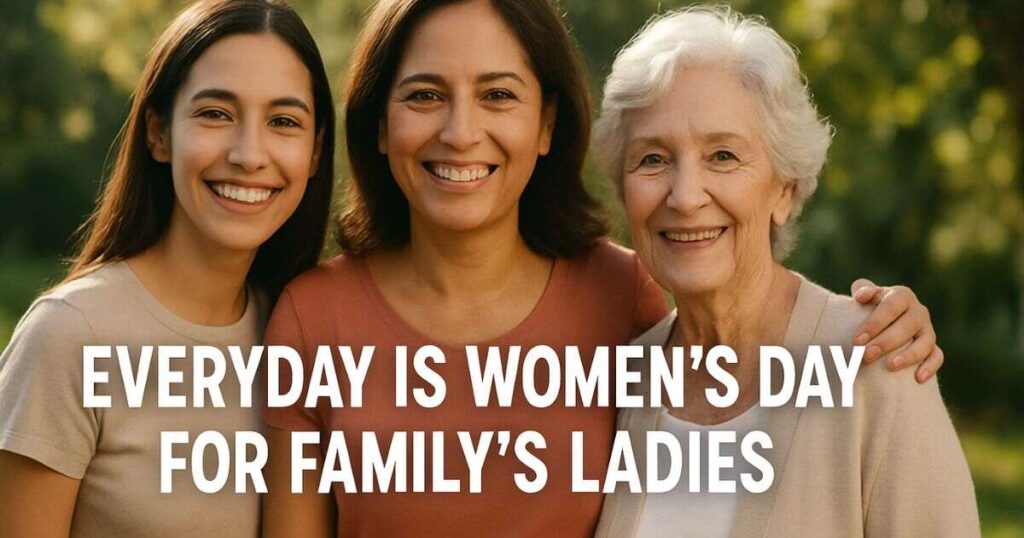 Everyday Is Women's Day for Family’s Ladies