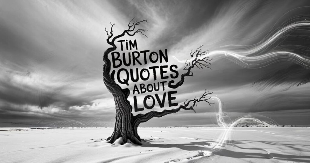 Tim Burton Quotes About Love