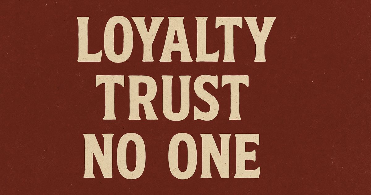 130+ Loyalty Trust No One Quotes (with Commentary)