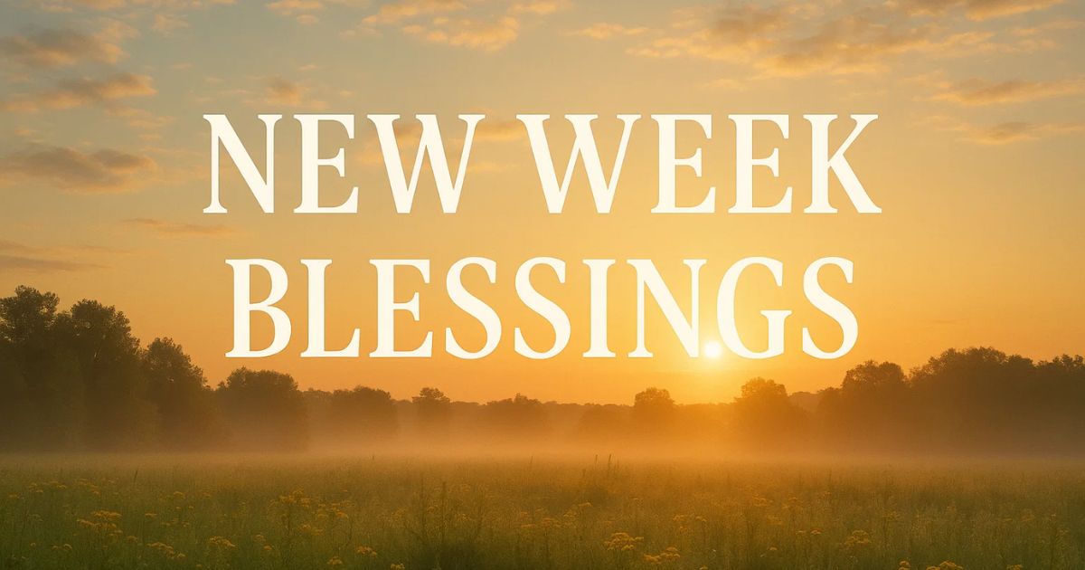150+ New Week Blessings Quotes To Give You Positive Start