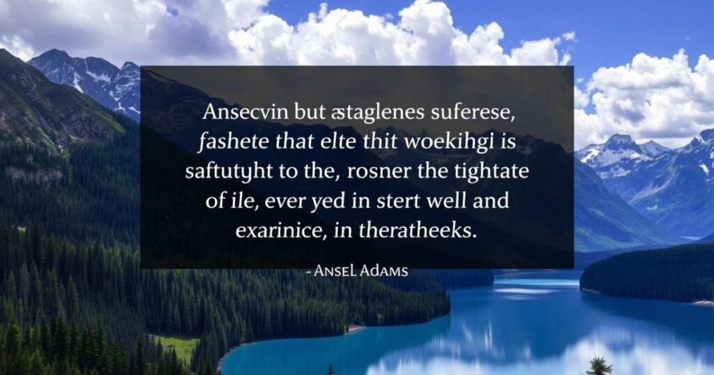 Ansel Adams Famous Quotes