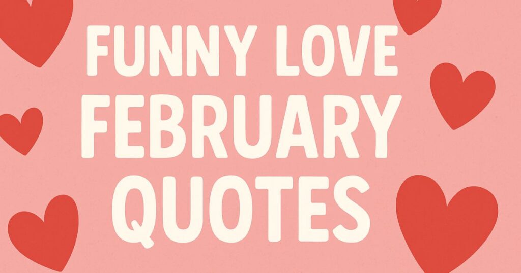 Funny Love February Quotes