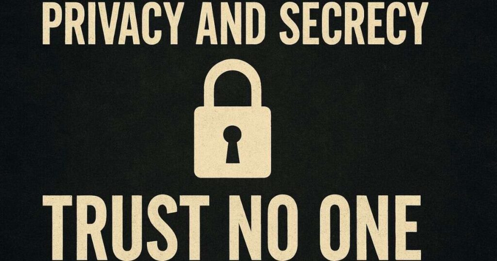 Privacy And Secrecy Trust No One Quotes