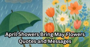 Top 50+ April Showers Bring May Flowers Quotes and Messages