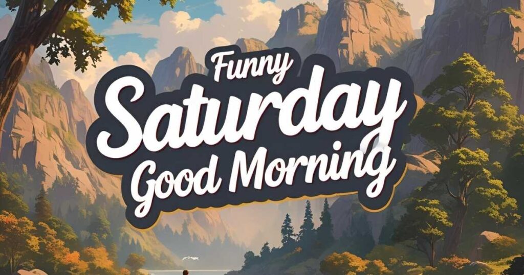 Funny Saturday Good Morning Quotes