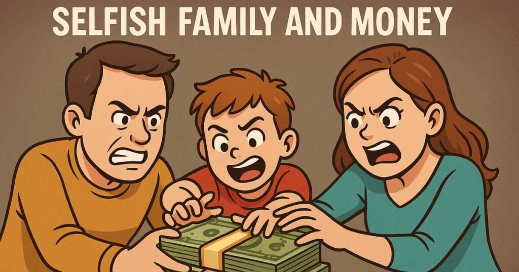 Selfish Family And Money Quotes